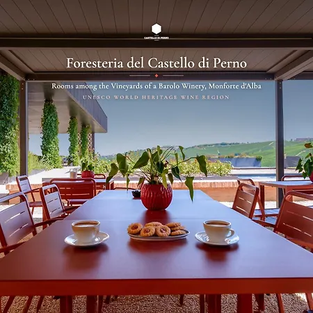 Bed & Breakfast Foresteria Del Castello Di Perno - With Stunning Langhe Views At A Barolo Winery Monforte D'Alba